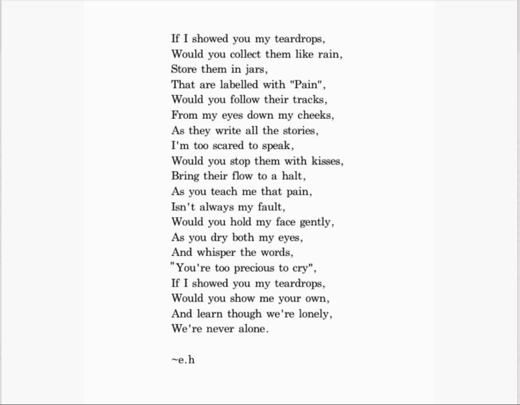 wedding dress poems