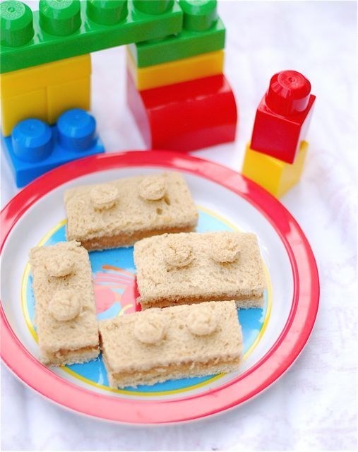 2 Make everything awesome with Lego sandwiches.